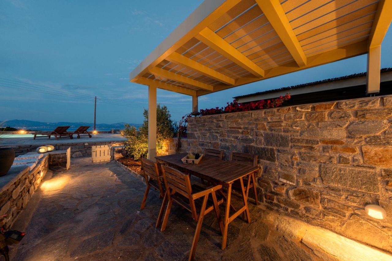 Kallirroe Deluxe Villa With Sea View And Pool Hriszí Aktí Kültér fotó