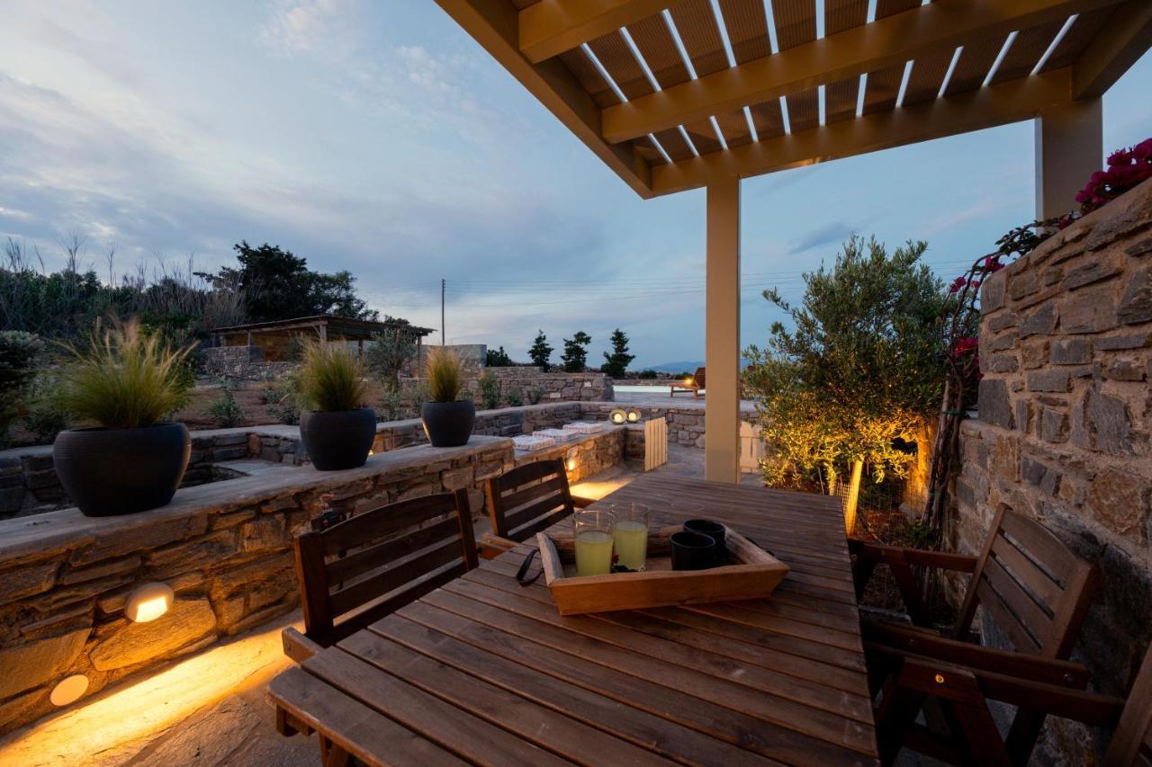 Kallirroe Deluxe Villa With Sea View And Pool Hriszí Aktí Kültér fotó