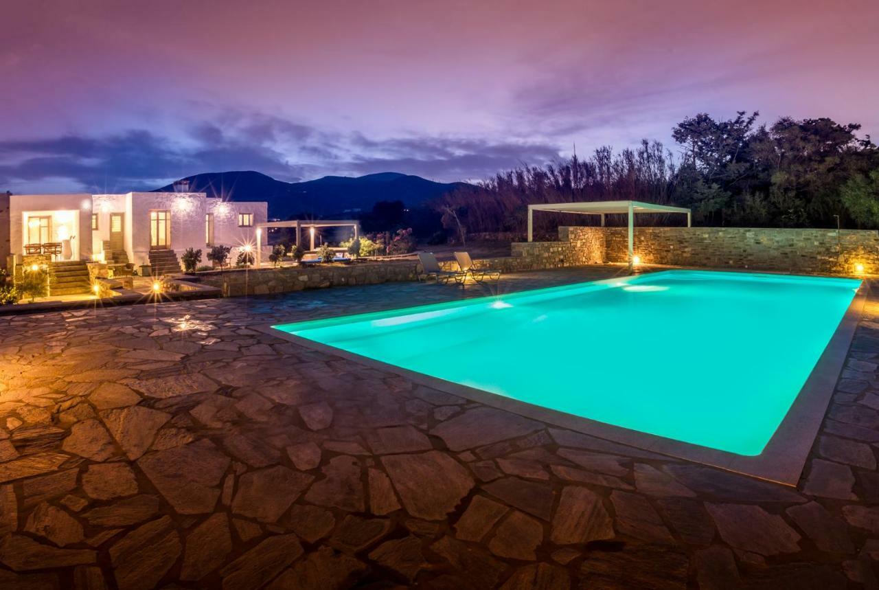 Kallirroe Deluxe Villa With Sea View And Pool Hriszí Aktí Kültér fotó